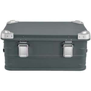 Boîte de rangement tout-terrain en aluminium, robuste, avec couvercle, poignées et loquets pour benne de camion, SUV, <span class=keywords><strong>camping</strong></span>, équipement de <span class=keywords><strong>camping</strong></span> en plein air - Product Image 3