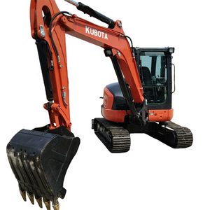 Excavadoras Usadas Kubota KX057-4 <span class=keywords><strong>Mini</strong></span> <span class=keywords><strong>de</strong></span> 5.5 Toneladas, KX057 U55 KX165, <span class=keywords><strong>Excavadora</strong></span> <span class=keywords><strong>de</strong></span> <span class=keywords><strong>Segunda</strong></span> <span class=keywords><strong>Mano</strong></span> para Granja, Brazo Giratorio sin Cola, Cucharón <span class=keywords><strong>de</strong></span> 0.21m³ - Product Image 1