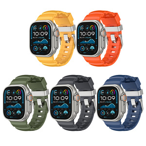 Correas de Reloj de Goma Pilot Strap para Calvin Klein, Garmin Fenix 7x Pro Sapphire Solar, <span class=keywords><strong>Tag</strong></span> <span class=keywords><strong>Heuer</strong></span> Formula 1 - Product Image 3