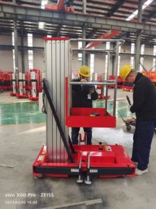 ลิฟท์ไฮดรอลิกเสาเดี่ยว8ม. ME900-1 9ม. สำหรับแพลตฟอร์มการทำงานทางอากาศ - Product Image 5