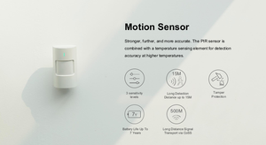 Kit de détecteur de mouvement intelligent DEFED, système de sécurité de haute technologie, sécurité domestique - Product Image 3