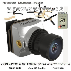 Runcam Phoenix <span class=keywords><strong>2</strong></span> Micro/Nano 1000TVL Freestyle FPV Caméra pour Joshua Edition Racing Drones 16:9/4:<span class=keywords><strong>3</strong></span> PAL/NTSC Commutable <span class=keywords><strong>2</strong></span>.1mm - Product Image 3