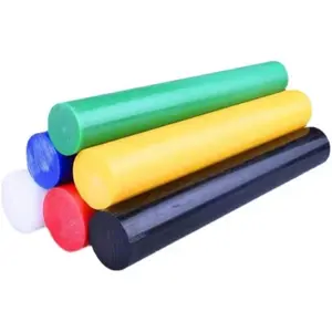 China Supplier Wear Resisting Uhmwpe Plastic Rod Hdpe Cnc Machined Plastic Rod Hdpe Plastic Round Rod