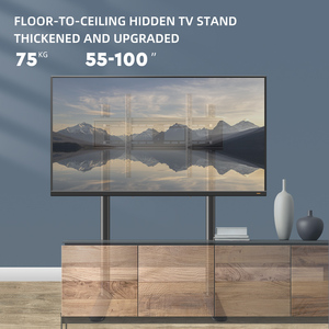 HILLPORT Modern Furniture Universal Heavy Duty Adjustable Tilt Swivel <strong>Pedestal</strong> <strong>TV</strong> Floor <strong>Stand</strong> With Mount Soportes <strong>TV</strong> - Product Image 5