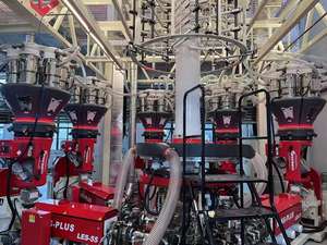 5成分プラスチック材料用重量式バッチブレンダーフィーダー計量システム押出機用自動ミキサー - Product Image 5