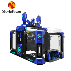 Simulador de Realidad Virtual 9D en Oferta, Simulador de Vuelo con Movimiento, Silla VR, Máquina Arcade VR SpinWar, Simulador de Juego para 2 Jugadores - Product Image 1