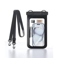 Étui de téléphone portable étanche universel OEM pour la plongée, sac étanche pour téléphone portable avec cordon, pochette étanche en PVC durable pour la plage