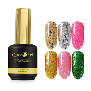 <span class=keywords><strong>Vernis</strong></span> en gel scintillant à base noire, effet <span class=keywords><strong>miroir</strong></span>, caméléon, couleur magique, g - Product Image 4