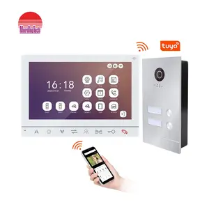 2023 Smart New Product Video Intercom 7 Inch Monitor Video AHD 1080P Doorbells with Night Vision for Villa