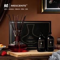 Huile de recharge personnalisée pour diffuseur à bâtonnets Mescente 1000ml, parfum en marque blanche, fabricant en gros, huile aromatique parfumée pour diffuseur