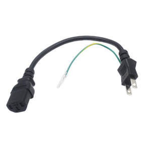Kabel Direkte Strom versorgung mit Erdung klemmen CL-406 + CL-712 2P PLUG 3P SOCKET CABLE LÄNGE 2 m bewertet - Product Image 1