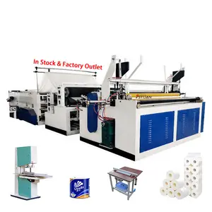 Maxi Roll Public Toilet Tissue Roll Embossed Hand Towel Paper making machine production line