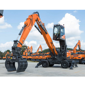 รถตักวัสดุแบบมีล้อ รุ่น DX270WMH-7 น้ำหนัก 28.1 ตัน ระยะยก 13 เมตร สำหรับงานขนย้าย คัดแยก และจัดเรียงวัสดุโลหะ - Product Image 1