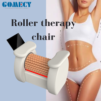 Chaise de massage à rouleaux Gomecy pour le soin de la cellulite, le massage lymphatique et le remodelage corporel