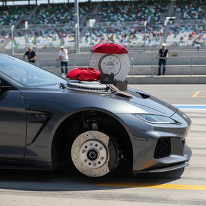 Ensemble de frein à étrier de voiture 4 pistons, kit d'étrier de frein avant 17 pouces pour <span class=keywords><strong>Mini</strong></span> <span class=keywords><strong>Cooper</strong></span> F56/R56/R51/R50/R52/R55 - Product Image 1