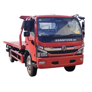 <span class=keywords><strong>Prix</strong></span> d'usine – Camion de dépannage Dongfeng 7 tonnes avec grue, plateau et grue de sauvetage routier, à vendre - Product Image 1