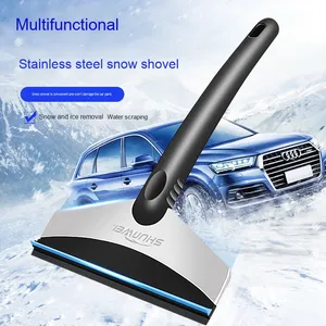 Accessoires automobiles : Pelle à neige et <span class=keywords><strong>grattoir</strong></span> à glace, outil de dégivrage qui n'abîme pas <span class=keywords><strong>le</strong></span> verre, <span class=keywords><strong>grattoir</strong></span> à neige, <span class=keywords><strong>grattoir</strong></span> à givre - Product Image 2