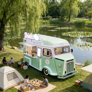 Simple Affordable Mobile Food Cart Hand‑Operated Trolley for <b>Small</b> Street Food Startup - Product Image 1