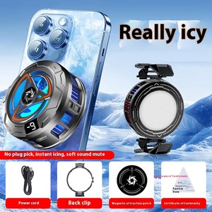 Magnetic Phone Cooler With Semiconductor Cooling Digital Display Type C Interface For Mobile Gaming Accessories - Product Image 5