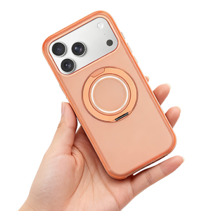 Pour <span class=keywords><strong>iPhone</strong></span> 17 Pro Max Gear Stand Magnétique Pivot Slim Skin-Feel Phone Case - 7 Couleurs Options Phone Cover pour <span class=keywords><strong>iPhone</strong></span> - Product Image 4