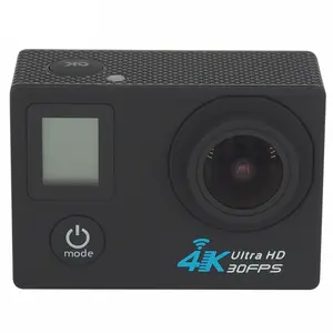 Go camera pro 4k support wifi caméra étanche double objectif caméscope vidéo hd caméra d'action 4k étanche pour l'extérieur