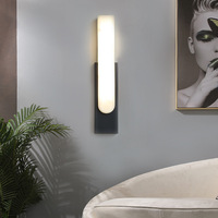 Applique Murale LED Moderne en Fer Style Marbre Nordique pour Salon, Chambre, Escalier, Balcon – Design Créatif, Simple et Luxueux