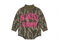 Combinaison Bébé Personnalisée en Gros, Motif Camouflage Léopard, Col Montant, Sweat-shirt, Body