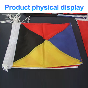 S'il vous plaît ralentir loin de moi drapeaux nautiques pour la marine/océan/bateau/yacht/produit promotionnel de fête de plage avec impression numérique - Product Image 3