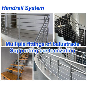 עלות נמוכה אבטחה balster מעקה חיצונית מעקה פוסט מעקה מעקה נירוסטה מדרגות מדרגות 201 מערכת המעקה 304 - Product Image 3