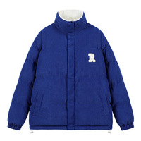 Veste Homme 2026 de Haute Qualité avec Logo Personnalisé, Fermeture Éclair Réversible, Style Coréen, Coupe Ample, Col Montant, pour Couples