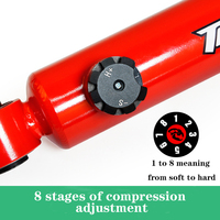 لنيسان نافارا تيرا غاز نيتروجين قابل للتعديل 4x4 امتصاص الصدمات قبالة الطريق تعليق 2 بوصة عدة رفع