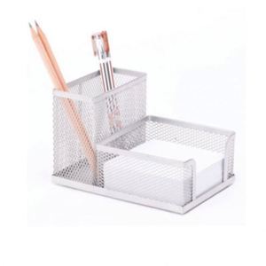 Organisateur de bureau en maille professionnel très populaire, support de rangement multifonctionnel en métal pour stylos, organisateur de bureau pour un espace de travail bien rangé - Product Image 1