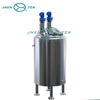 Machine d'émulsification de réservoir de système d'émulsification sous vide d'acier inoxydable de prix usine