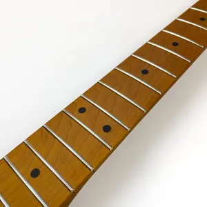 Custom 22 Frets Satin TL electric guitar neck Canadian Roasted Maple Guitar Neck with 42mm bone nut