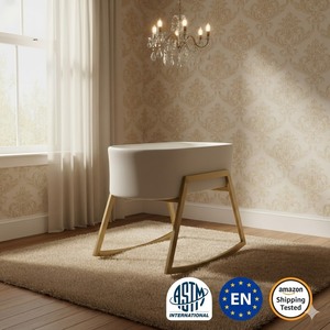 เปลไกวเด็กอ่อนแบบขายส่งออนไลน์ เปลโยกเด็กแรกเกิด - Product Image 2