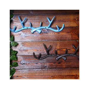 Perchero de Pared Estilo Retro Americano con Gancho de Hierro Fundido, Decoración Creativa para Cocina y Tienda de Ropa - Product Image 5