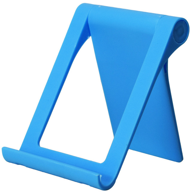 Wholesale Foldable Phone Stand PVC & ABS Mobile Phone Accessory Holder Compatible With iPhone and Smartphones for Desktop Use