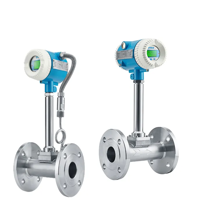 Low Cost With Temperature and Pressure Compensation digital Vortex Steam/gas/air Flow meter