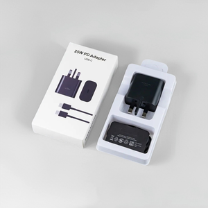 25W PD ricarica rapida caricatore USB-C EU UK US spina tipo C adattatore caricabatterie per <span class=keywords><strong>Samsung</strong></span> <span class=keywords><strong>Galaxy</strong></span> S20 S21 <span class=keywords><strong>S22</strong></span> S23 S24 S25 <span class=keywords><strong>ultra</strong></span> - Product Image 1