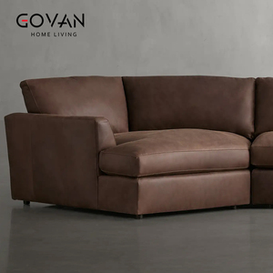 Modern-style Genuine <strong>Leather</strong> <strong>Sofas</strong> for Living Rooms, Leisure Areas, Reception Areas and Commercial Premises - Product Image 4