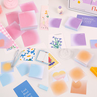 Bloc-notes autocollant personnalisé, bloc-notes autocollant en forme de cœur mignon, impression par sublimation, bloc-notes personnalisés avec logo
