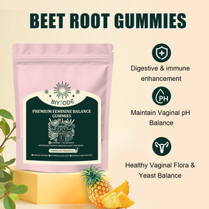 Gomitas Probióticas Femeninas OneBtanicl, Apoyan el Equilibrio del pH, la Salud Intestinal y el Sistema Inmunológico, Gomitas Probióticas para Mujeres con Olmo Resbaladizo - Product Image 5