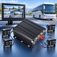 KI-gestütztes 4-Kanal-MDVR-System mit ADAS, DMS, BSD-Erkennung, 1080P, 4G, GPS für die Fahrzeugüberwachung zur LKW- und Anhänger-Sicherheitsverwaltung in Fabriken