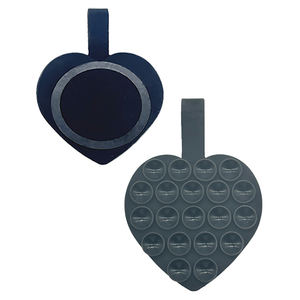 Nouvelle <span class=keywords><strong>coque</strong></span> de téléphone avec support magnétique à <span class=keywords><strong>ventouse</strong></span> étanche en forme de cœur 2025 - Product Image 4