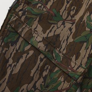 Op maat gemaakte winter camouflage print elastische taille multi-pocket ademende waterdichte groene camouflage jachtbroek voor heren - Product Image 3