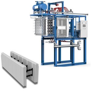 آلة صنع الخرسانة المعزولة الأوتوماتيكية ، آلة تشكيل ICF للجدران ذات شكل EPS - Product Image 1