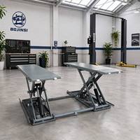 Hochwertige BJS2828-MB35 Mittelhohe Mobile Scherenhebebühne 3500kg Hydraulische Autohebebühne 1 Jahr Garantie 2,2kW Motor-Hebebühne
