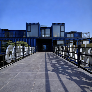 Maison conteneur créative avec <span class=keywords><strong>terrasse</strong></span> sur le toit |   Habitat modulaire moderne en conteneurs - Product Image 4