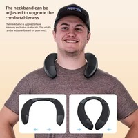 Neuer Nackenbügel-Lautsprecher mit TF-Karte, Tiefbass, DSP-Sound, Leistungsstarker Kabelloser Lautsprecher, Tragbarer Outdoor BT TWS Audio-Lautsprecher