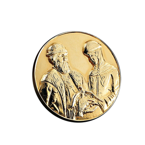 Pièce de monnaie commémorative ronde personnalisée en alliage de zinc émaillé, pièce de monnaie de défi électroplaquée, objet de collection, cadeau d'affaires patriotique avec logo - Product Image 2